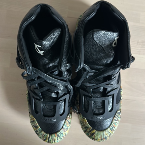 Cult & Rain Custom Luxury NFT Shoes, Black and Camo, size 10 - Picture 5 of 10